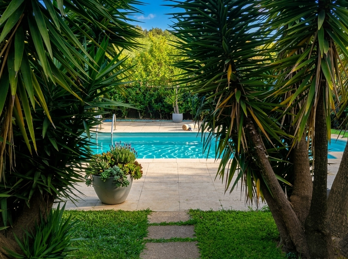 Jardim e espaço exterior Villa 408